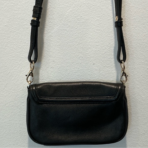 Tory Burch Black Leather Crossbody Bag very good condition - Picture 5 of 8